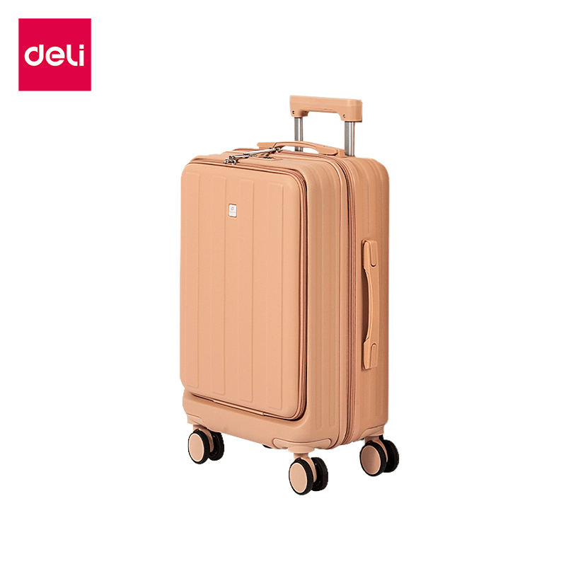 กระเป๋าเดินทางล้อลาก DELI EH1054-PK-24-01 24นิ้ว สีชมพู
